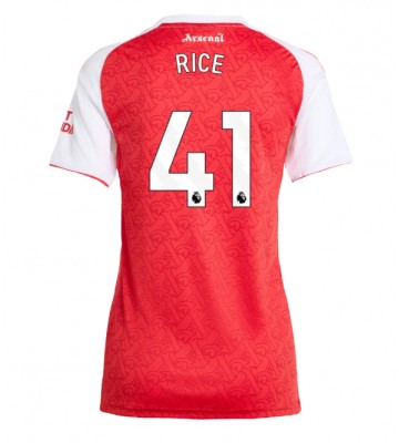 Arsenal Declan Rice #41 Hjemmebanetrøje Dame 2025-26 Kortærmet